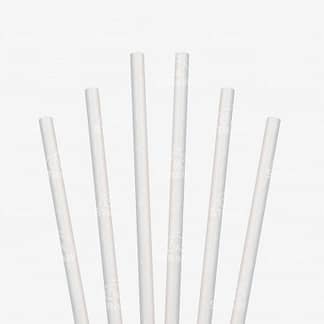 5.75" Bar Stir, White - $0.025/pcs