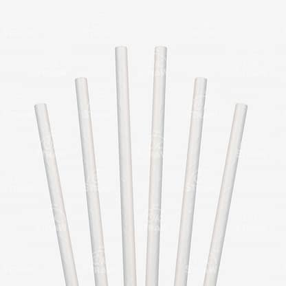 5.75" Bar Stir, White - $0.025/pcs